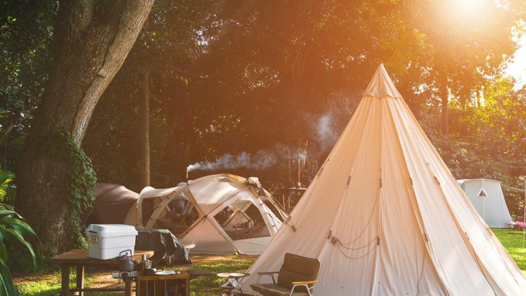 Campingwinkel in Haarlem