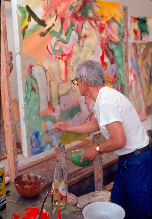 Kunstschilder in Haarlem