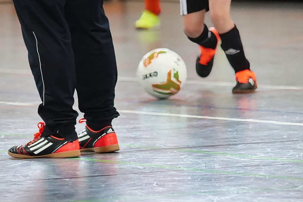 Zaalvoetbal in Haarlem