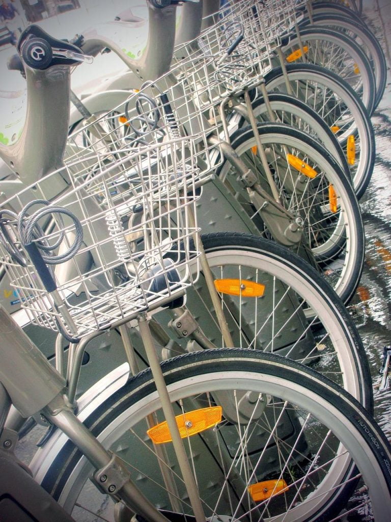 Fietsenstalling in Haarlem