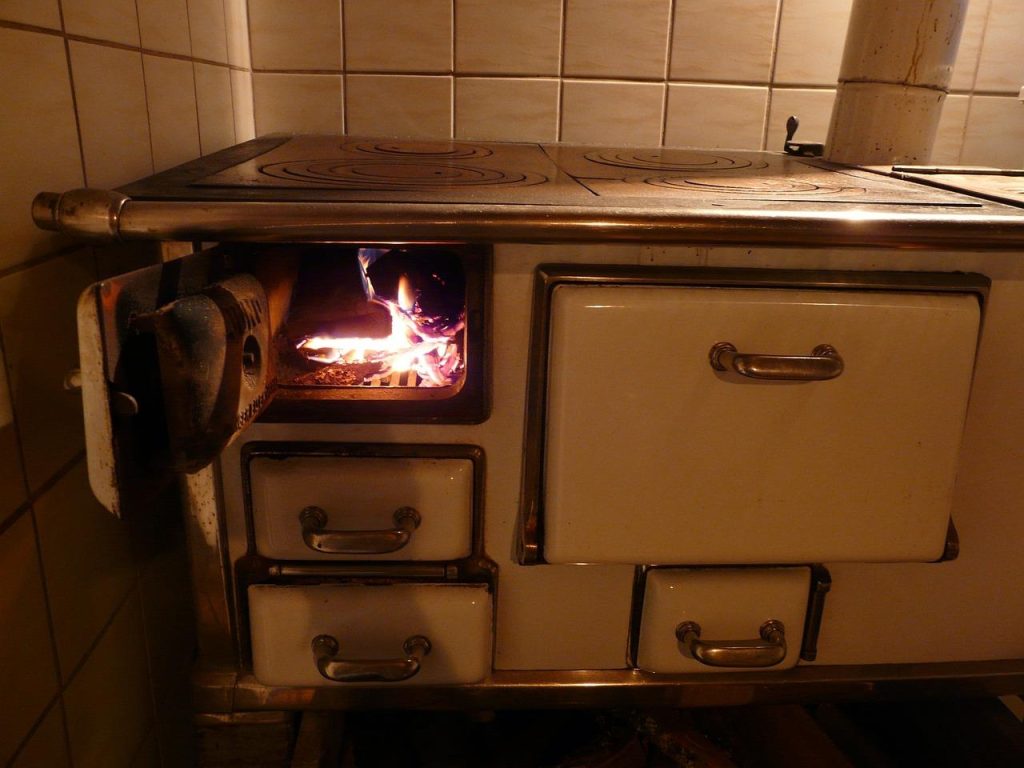Houtkachel in Haarlem