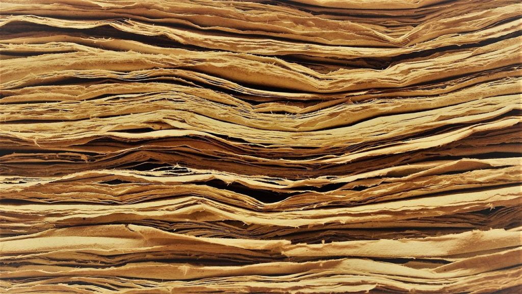 Oud papier in Haarlem