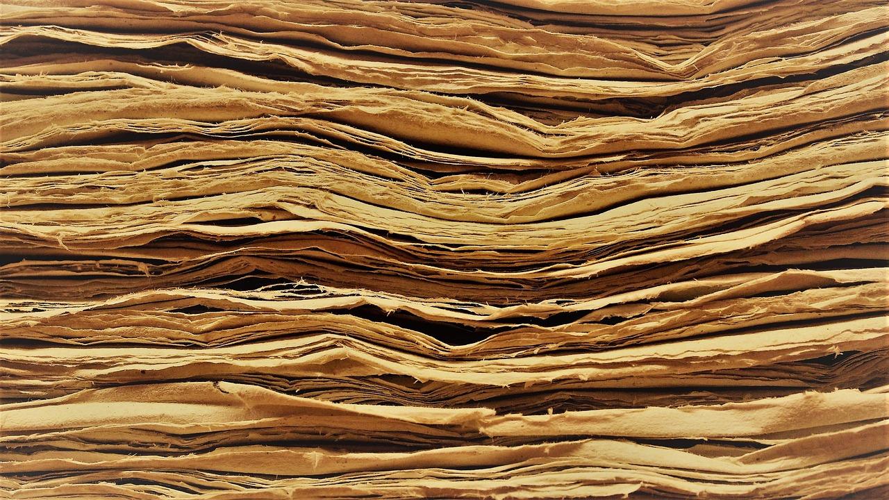 Oud papier in Haarlem