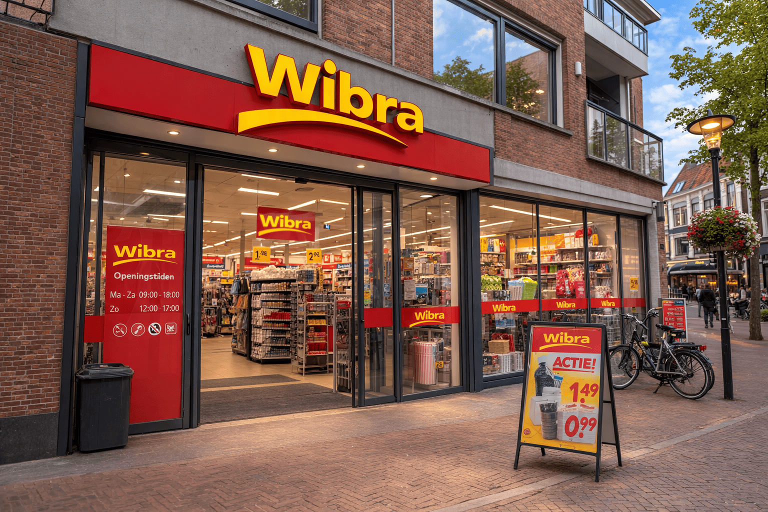 Wibra Haarlem openingstijden