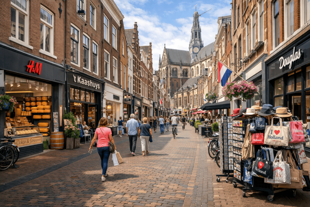 Winkels in het centrum van Haarlem