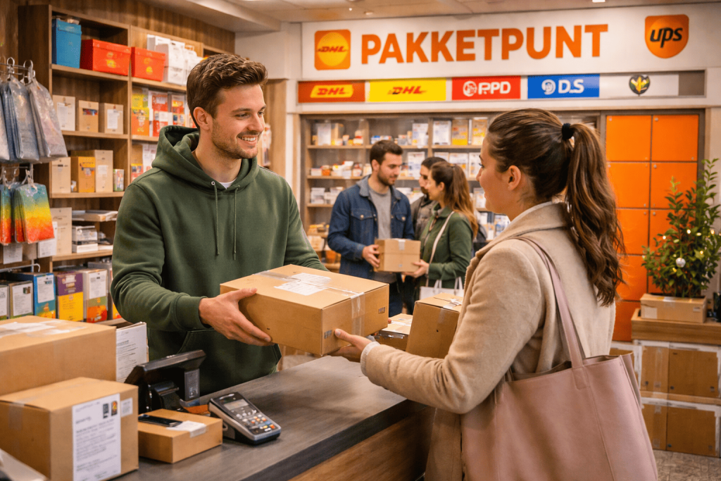 Pakketpunt in Haarlem